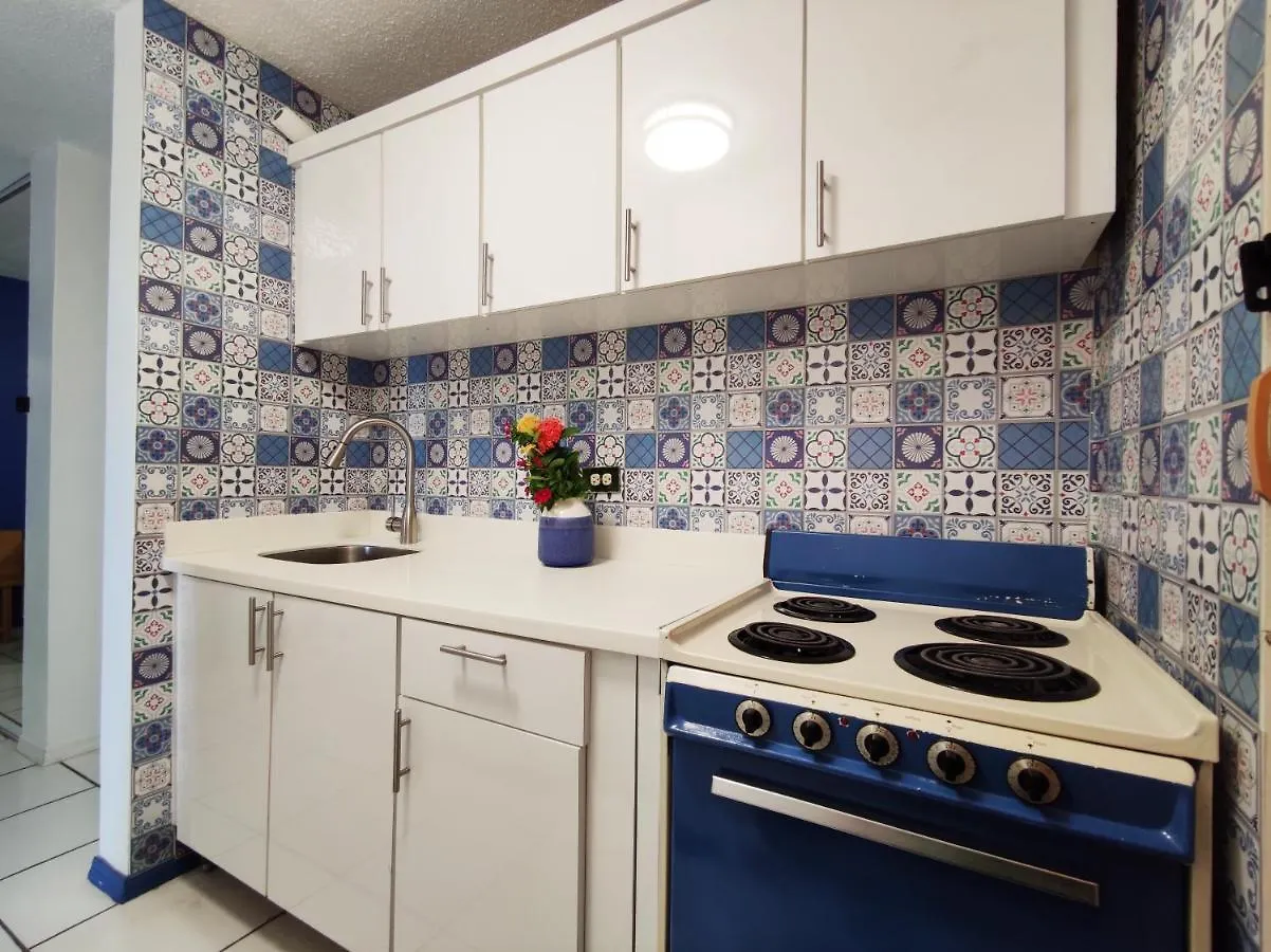 Ocean View Building + Pool, Next To Intercontinental Hotel . Best Location Isla Verde Beach San Juan Apartment